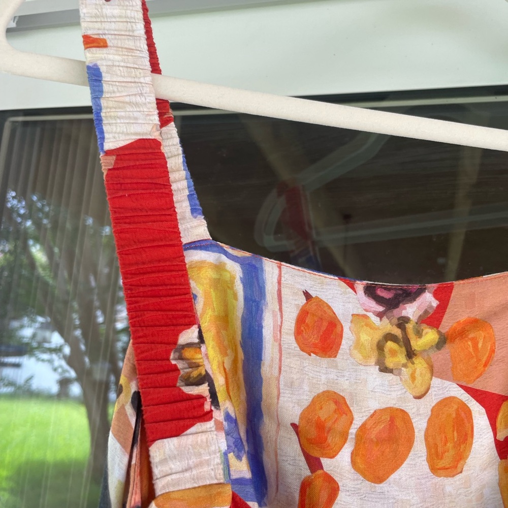 JODIFL Colorful Beachy Boho Patterned Maxi Sundress NWOT “Approximate” size  Med - Picture 12 of 16